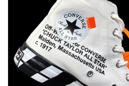 2.0 Black X Converse O-W 163892C White 0317